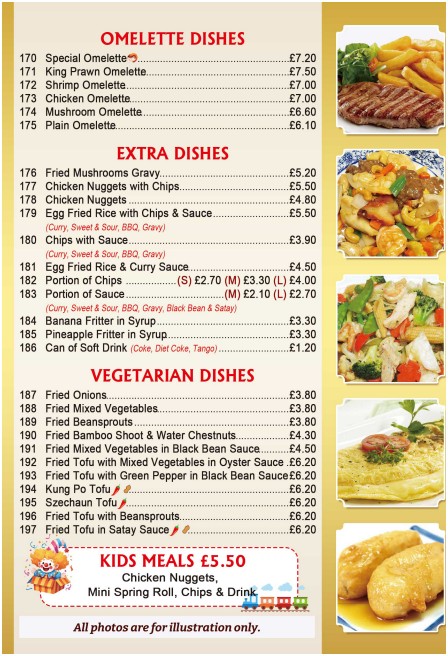 Menu of IMPERIAL CITY